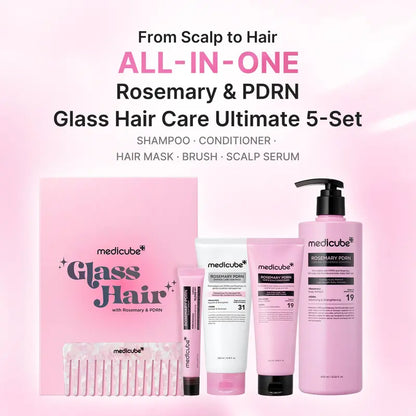 Rosemary PDRN Hair & Scalp Care Set | Full 2–6 Step Routine for Thinning, Dry, Oily & Damaged Hair